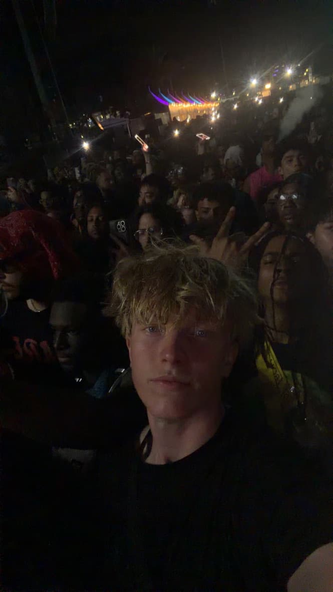 Paul at a concert